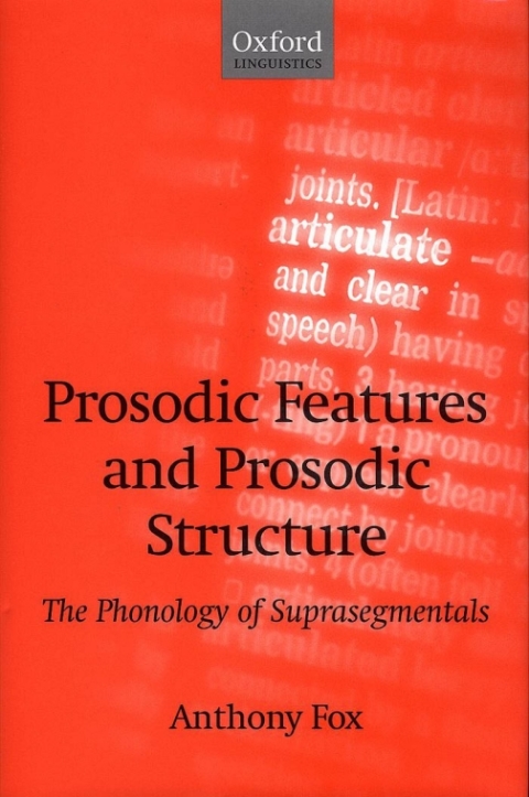 Book Prosodic Features and Prosodic Structure free