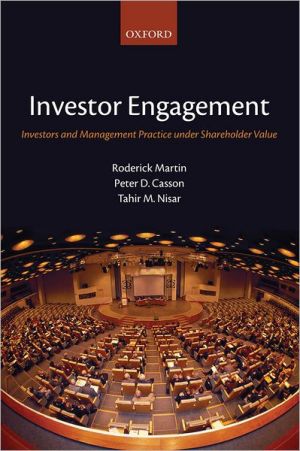 Book Investor Engagement: Investors and Management Practice under Shareholder Value free