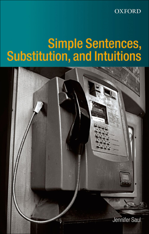 Book Simple Sentences, Substitution, and Intuitions free