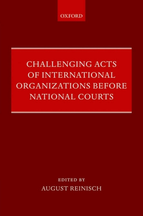 Book Challenging Acts of International Organizations Before National Courts free