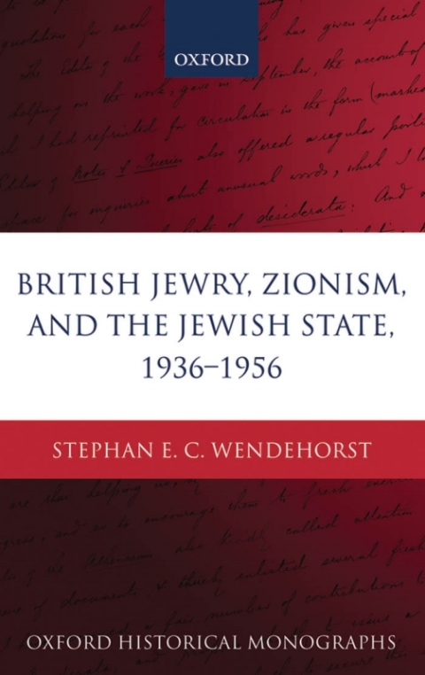 Book British Jewry, Zionism, and the Jewish State, 1936-1956 free