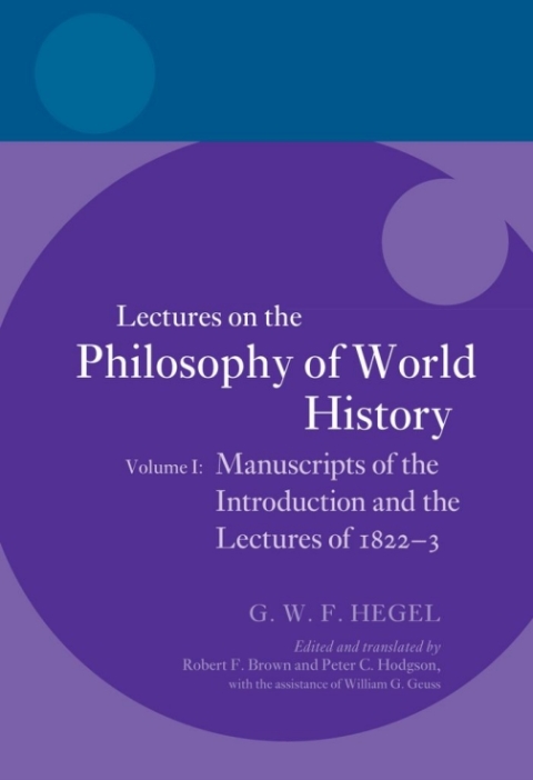 Book Hegel: Lectures on the Philosophy of World History, Volume I free