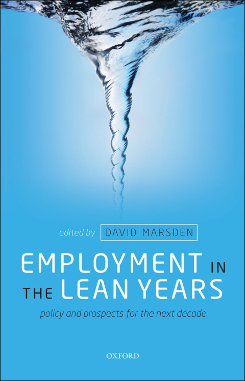 Book Employment in the Lean Years: Policy and Prospects for the Next Decade free