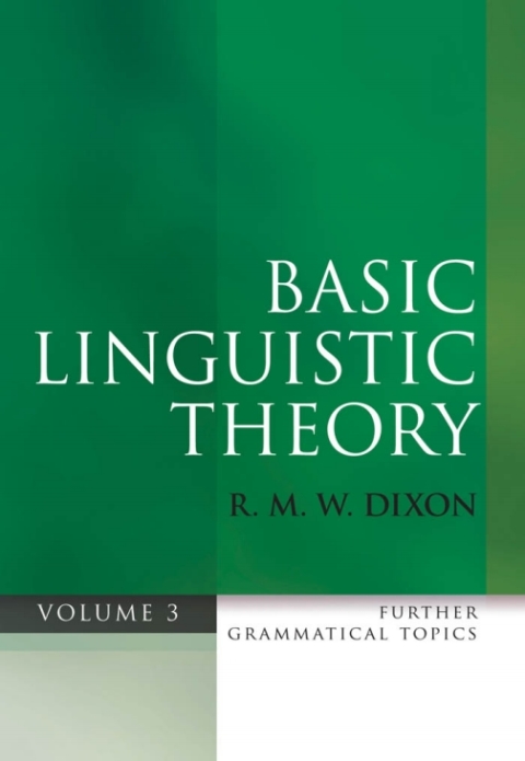 Book Basic Linguistic Theory Volume 3 free