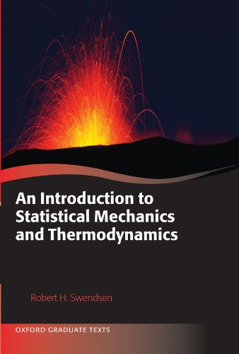 Book An Introduction to Statistical Mechanics and Thermodynamics (Oxford Graduate Texts) free