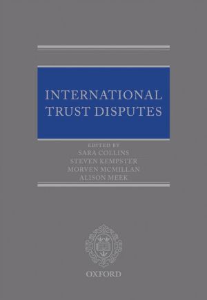 Book International Trust Disputes free