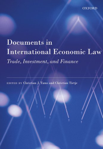 Book Documents in International Economic Law: Trade, Investment, and Finance free