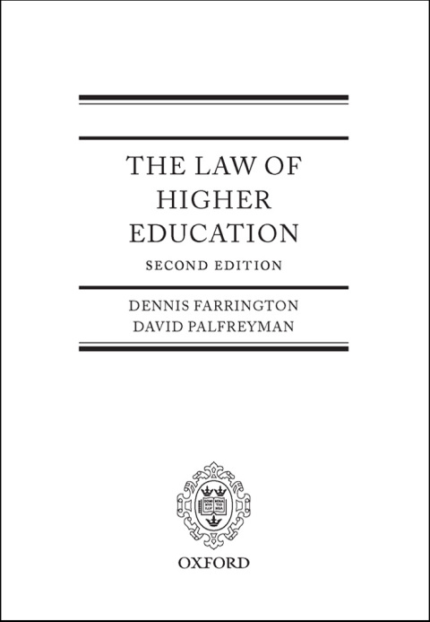 Book The Law of Higher Education free