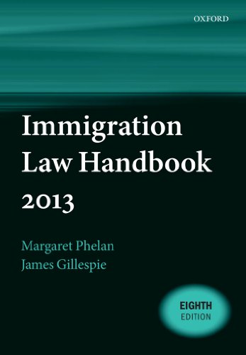 Book Immigration Law Handbook 2013 free