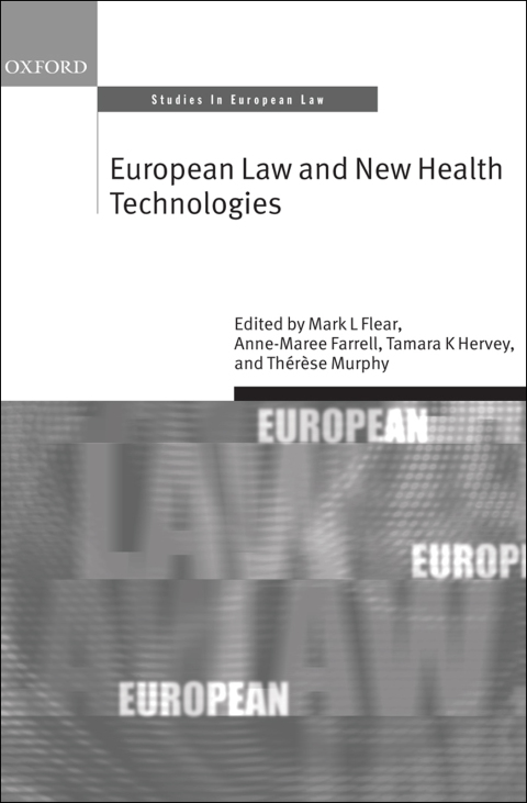 Book European Law and New Health Technologies (Oxford Studies in European Law) free