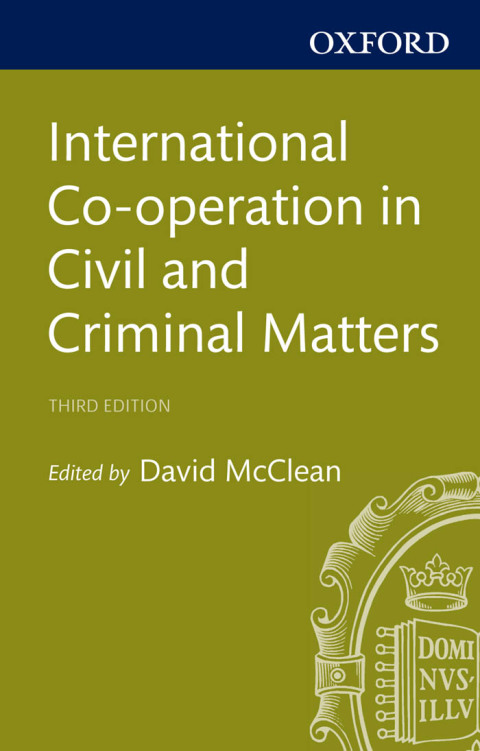 Book International Co-operation in Civil and Criminal Matters free