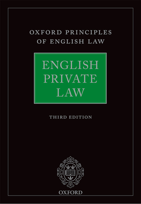 Book English Private Law (Oxford Principles of English Law) free