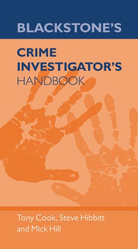 Book Blackstone's Crime Investigators' Handbook free