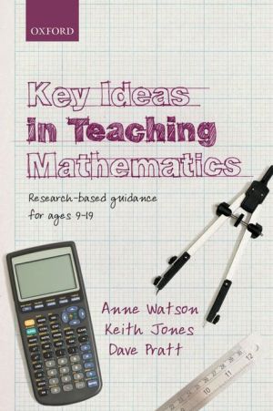Book Key Ideas in Teaching Mathematics: Research-based guidance for ages 9-19 free