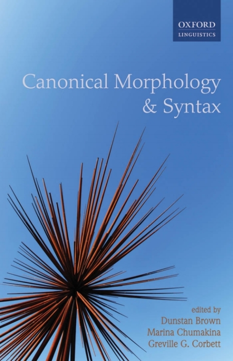 Book Canonical Morphology and Syntax free