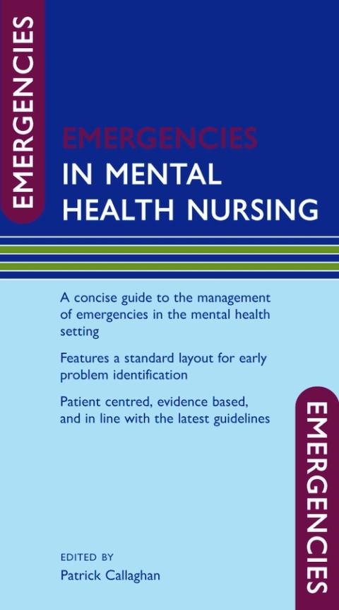 Book Emergencies in Mental Health Nursing (Emergencies in...) free