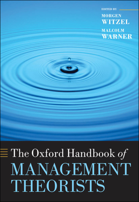 Book The Oxford Handbook of Management Theorists (Oxford Handbooks) free