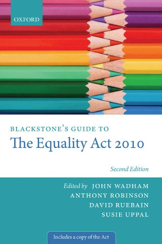 Book Blackstones Guide to the Equality Act 2010 (Blackstones Guides) free