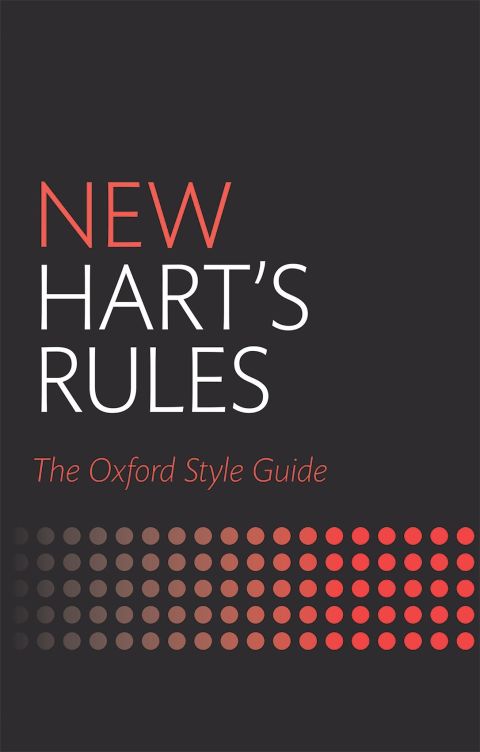 Book New Hart's Rules: The Oxford Style Guide free