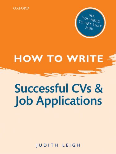 Book How to Write: Successful CVs and Job Applications free