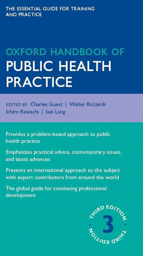 Book Oxford Handbook of Public Health Practice free