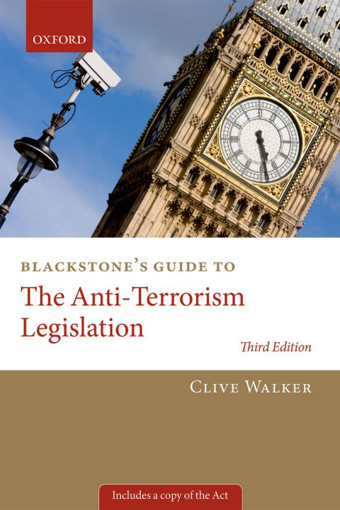 Book Blackstone's Guide to the Anti-Terrorism Legislation (Blackstone's Guides) free