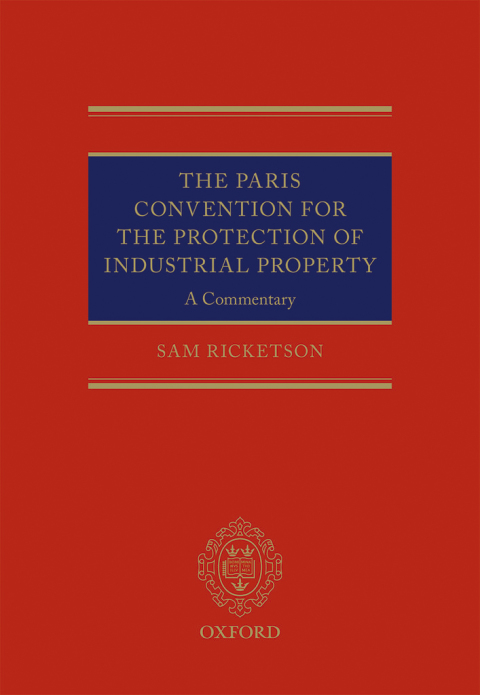 Book The Paris Convention for the Protection of Industrial Property free