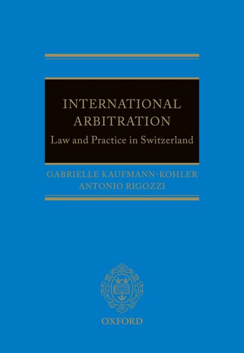 Book International Arbitration: Law and Practice in Switzerland free