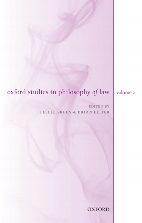 Book Oxford Studies in Philosophy of Law: Volume 2 free
