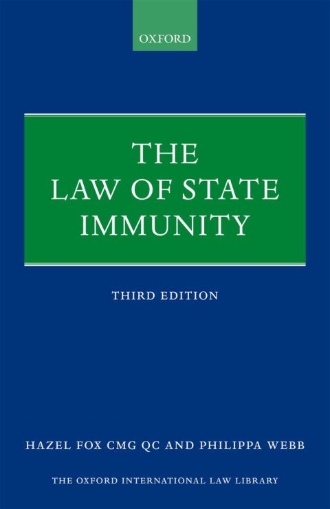 Book The Law of State Immunity (Oxford International Law Library) free