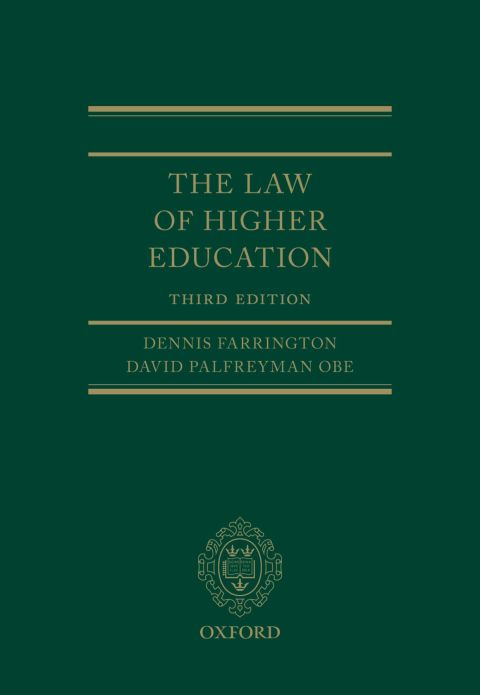 Book The Law of Higher Education free