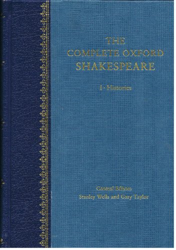 Book The Oxford Shakespeare: the Complete Works free