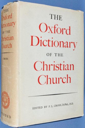 Book The Oxford dictionary of the Christian Church free