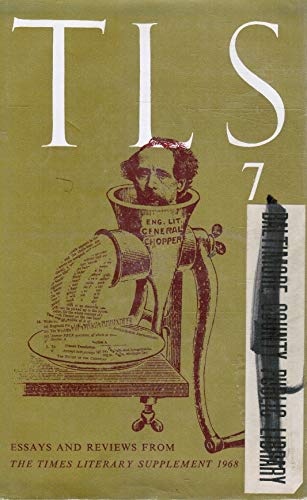 Book "Times Literary Supplement": 7: 1968: Essays and Reviews ("Times Literary Supplement": Essays and Reviews) free
