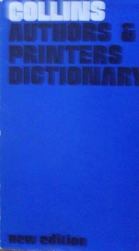 Book Authors and printers dictionary free