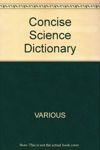 Book Concise Science Dictionary free