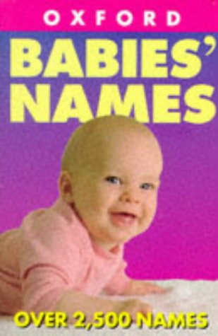 Book Naming Your Baby (Oxford Minireference) free