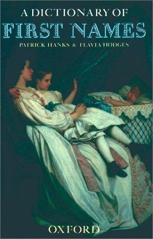 Book A Dictionary of First Names free