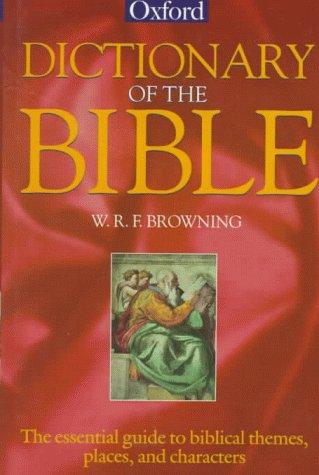 Book Dictionary of the Bible free