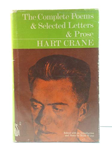 Book The complete poems and selected letters and prose of Hart Crane; free
