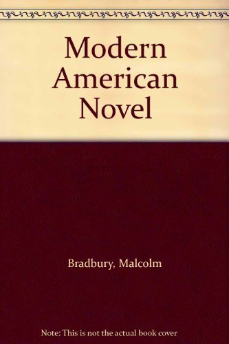Book The modern American novel free