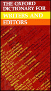 Book The Oxford Dictionary for Writers and Editors free