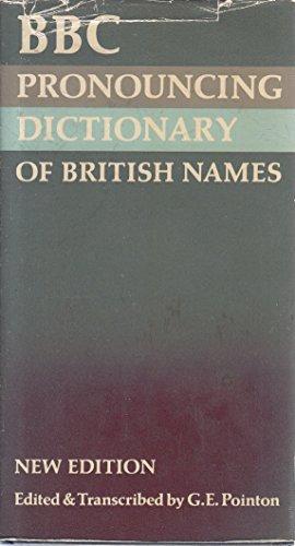 Book BBC Pronouncing Dictionary of British Names free