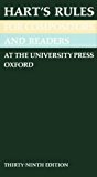 Book Hart's Rules for Compositors and Readers at the University Press, Oxford free