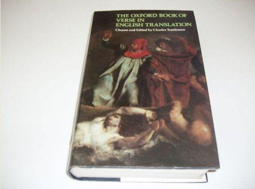 Book The Oxford Book Of Verse In English Translation free
