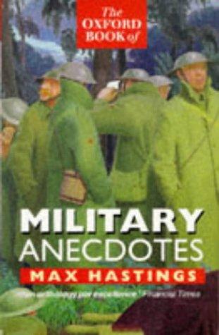 Book The Oxford book of military anecdotes free
