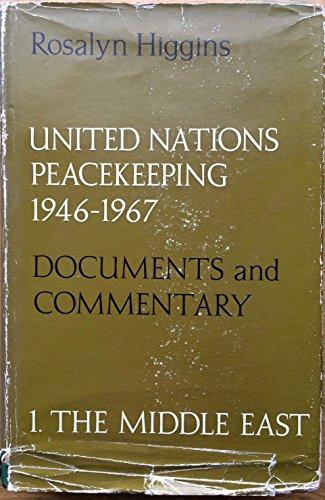 Book United Nations peacekeeping: Documents and commentary free