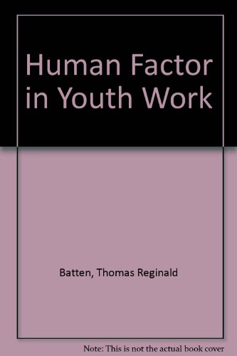 Book The Human Factor in Youth Work free