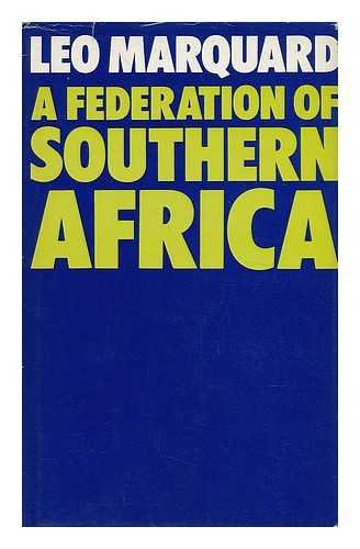 Book A federation of southern Africa free