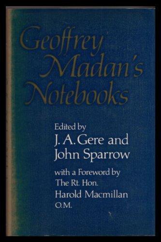 Book Geoffrey Madan's Notebooks free